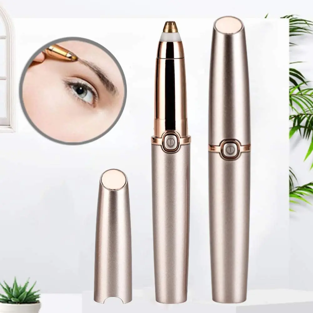 

Eyebrow Trimmer,Upgraded Eyebrow Trimmer,Eyebrow Hair Remover,Precision Razor for Women Electric Eyebrow Remover BatteryOperated