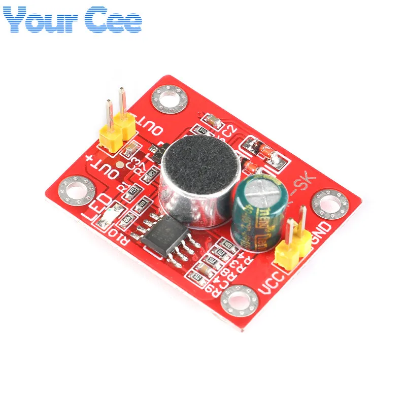 Модуль задержки с голосовым управлением звуковой триггер светодиодный