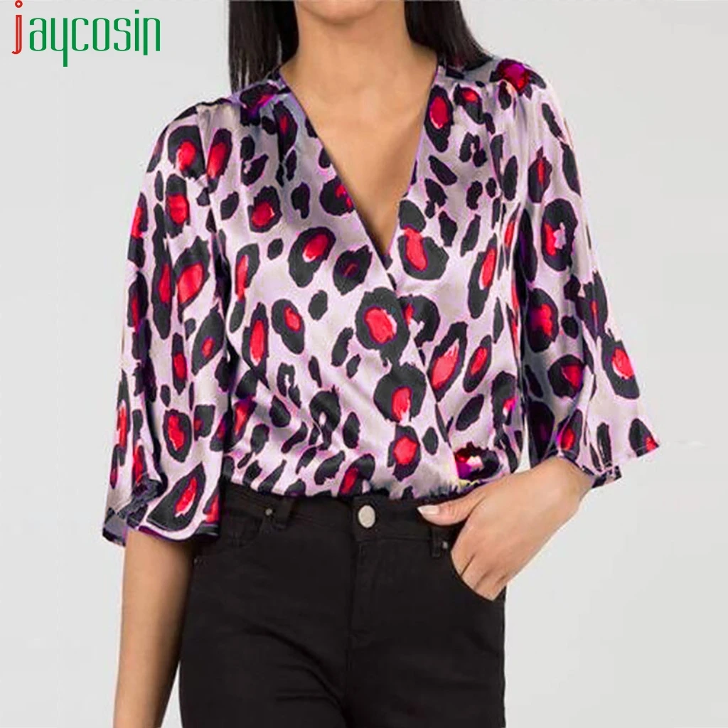 Летняя футболка с длинными рукавами Свободная Женская Повседневная большого