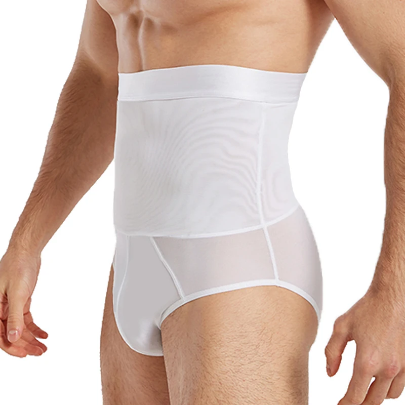 CXZD Утягивающее нижнее белье с высокой талией мужские трусы для контроля живота