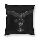 Чехол для диванной подушки Vikings Odin с молотом Молот Тора мьельнир, чехол для диванной подушки, Наволочка украшения для дома, чехол, украшение для дома