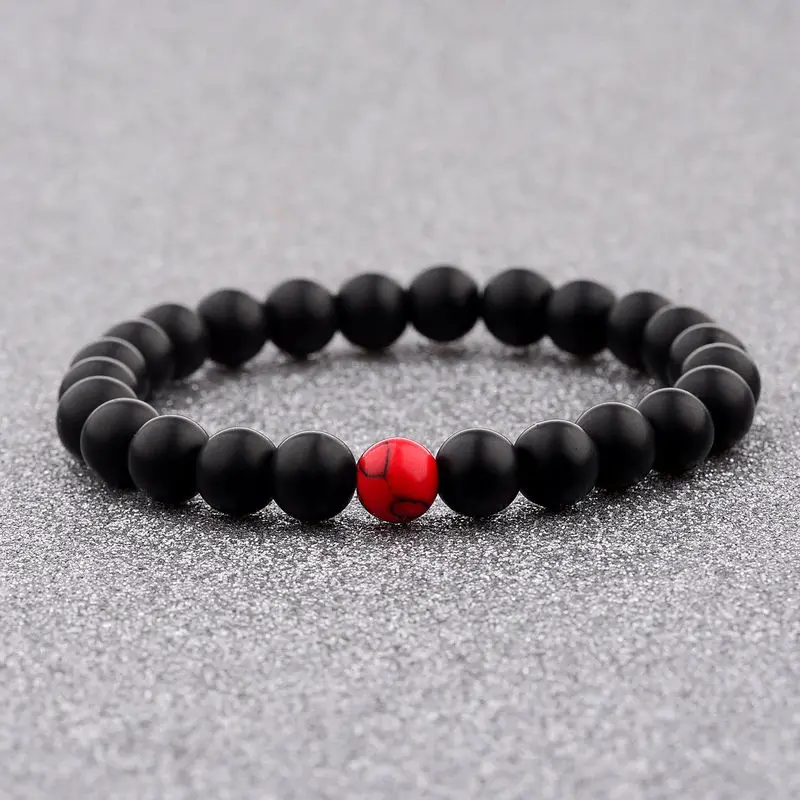 

2PCS New Couple Bracelet Tiger Eye Stone Natural Simple Bracelet Hematite Bracelet Women's Men's Jewelry Making Beads Gift