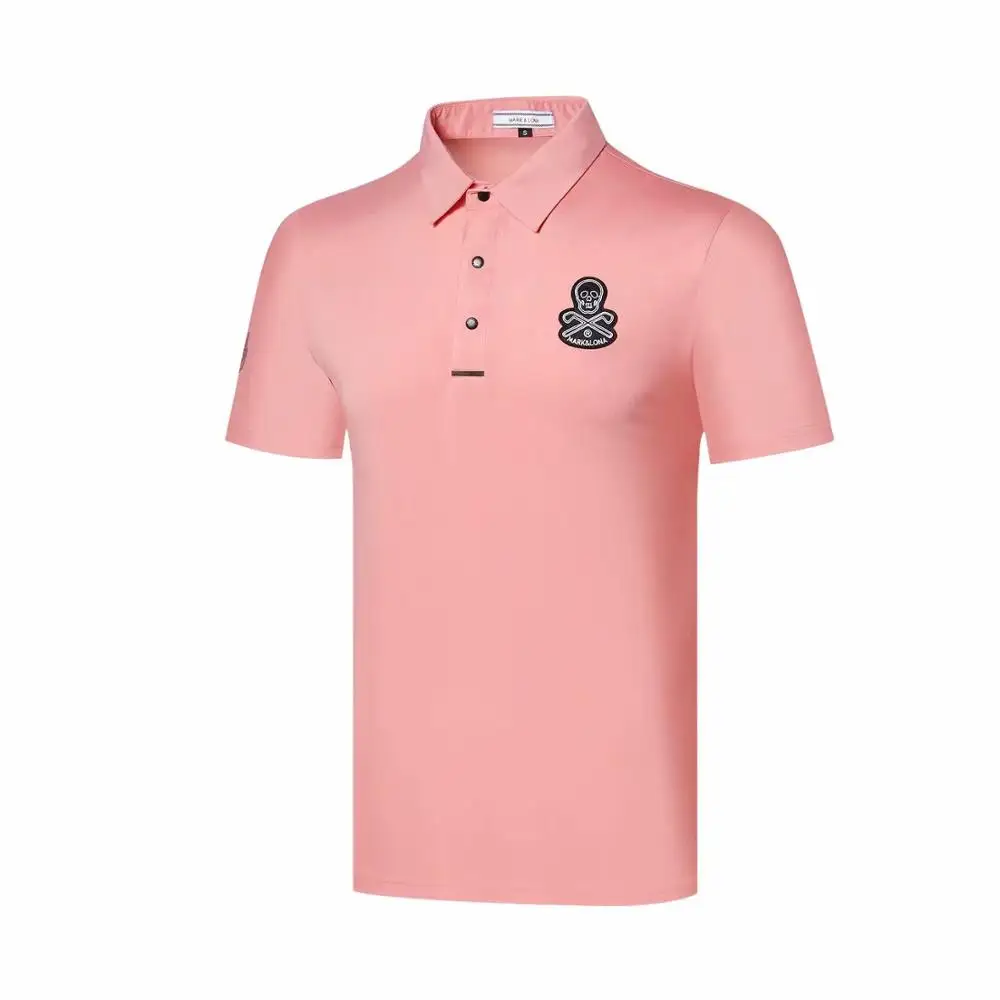Новая мужская метка с черепом Lona Golf футболки для тренировок быстросохнущие