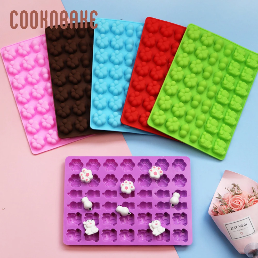 COOKNBAKE gummy силиконовый динозавр Плесень Мини конфеты формы шоколада инструмент