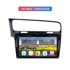 Автомагнитола на Android 9, мультимедийный видеопроигрыватель с GPS-навигацией для VW Golf 7, 2014, 2015, 2016, 2017, 2018, автомобильный большой экран для видео, универсальная машина BT
