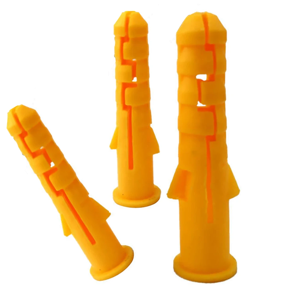 M6 пластиковая Расширительная Труба Самонарезающий настенный якорь сверлильные