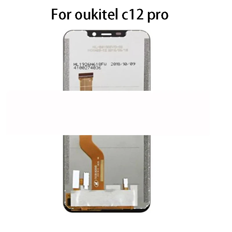 Для Oukitel C12 Pro ЖК-дисплей и замена сенсорного экрана для lcd с инструментами |