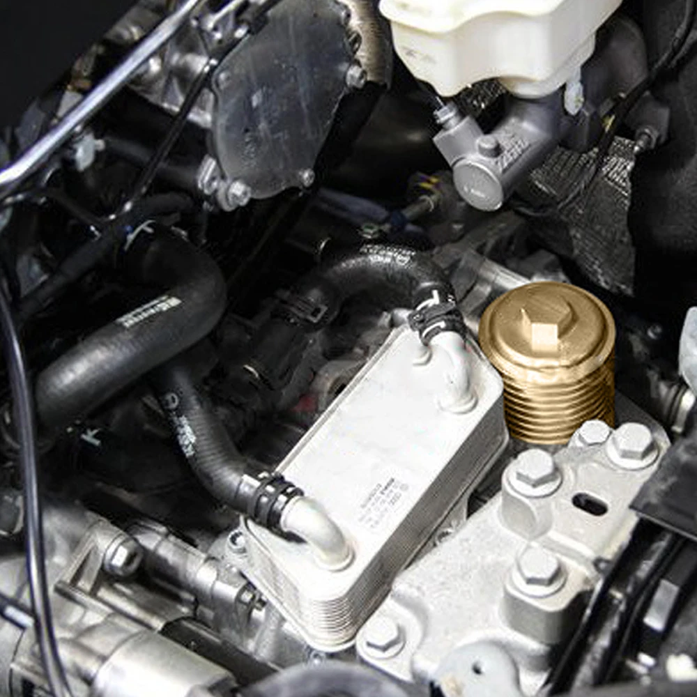 

oil filter shell forged aluminum alloy oil filter housing For BMW N20 N26 N52 N54 N55 B48 B58 EA888