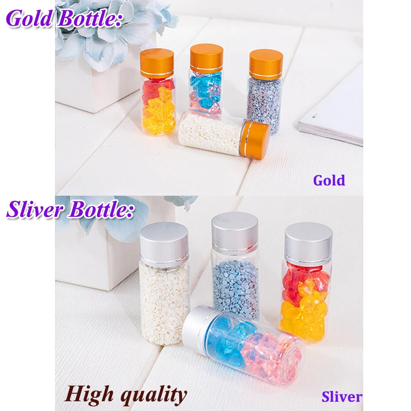 Big Capacity Sliver Round Jars For Beads Storage Box Bag Container Jewelry Nail Organizer Case Diamond Painting Art Accessory | Дом и сад