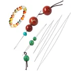 Иглы для бисероплетения большой глаз, 5,8-12,8 см