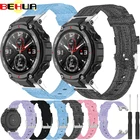Нейлоновый ремешок BEHUA для Huami Amazfit Trex Pro Amazfit T-Rex Smartwatch, сменные холщовые часы, браслет, Ремешки для наручных часов Correa