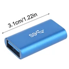 USB 3.0 Адаптер Мама-мама Высокоскоростной USB 3,0 адаптер-удлинитель 1XCE
