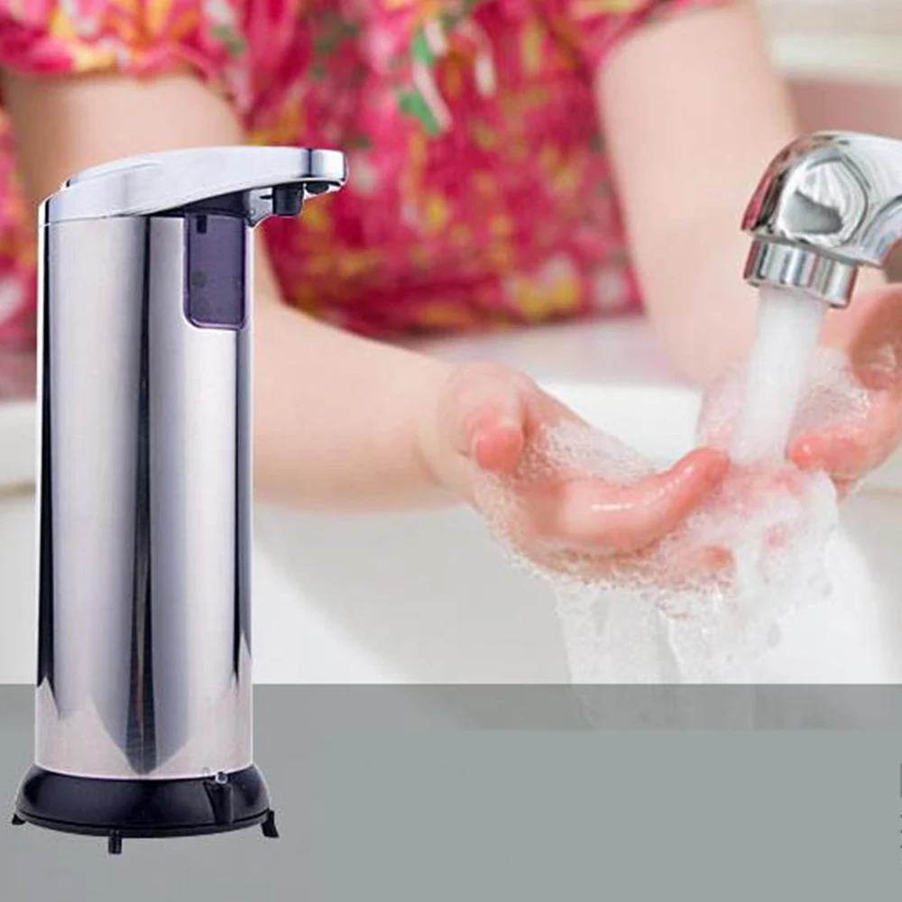 

Automatic Soap Dispenser Touchless Hand Sanitizer Dispenser Bathroom Liquid Soap Holder Kitchen Accessories