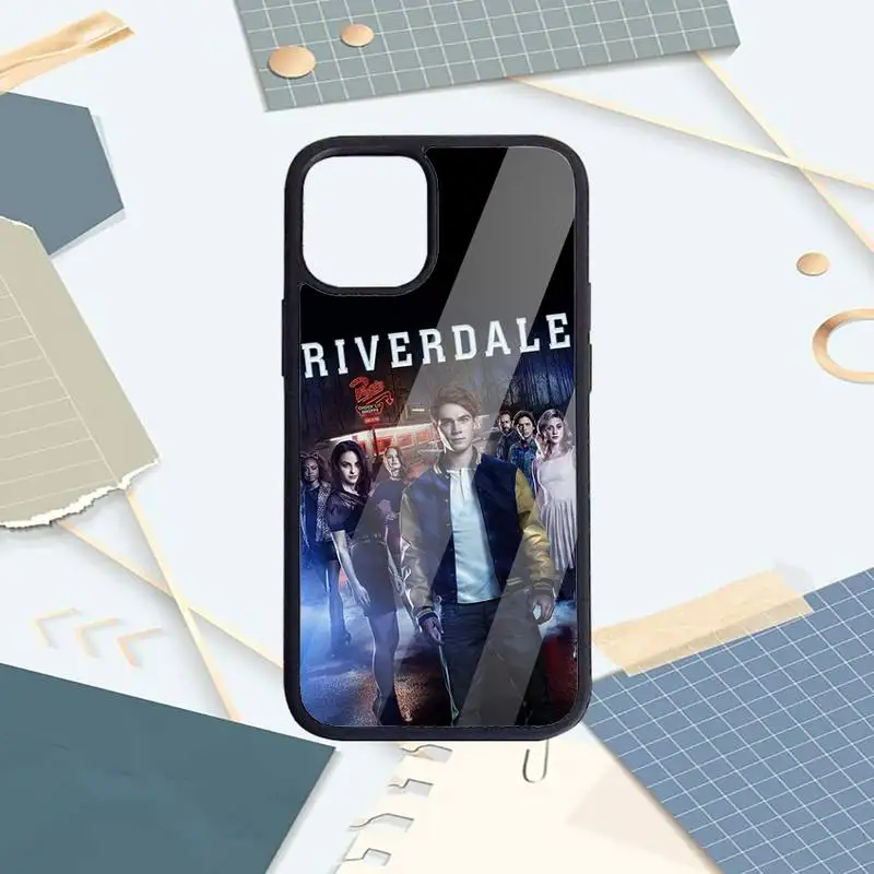 

Cartoons Riverdale South Side Phone Case PC for iPhone 11 12 pro XS MAX 8 7 6 6S Plus X 5S SE 2020 XR