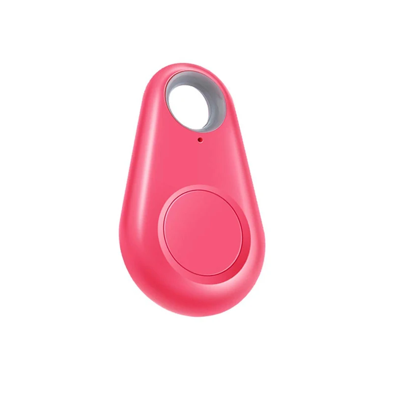 Red Умный GPS трекер поисковый локатор беспроводной, защита от потери Bluetooth Tracer для питомца собаки кошки ключи бумажник дети Портативный будильник трекеры - Цвет: Red