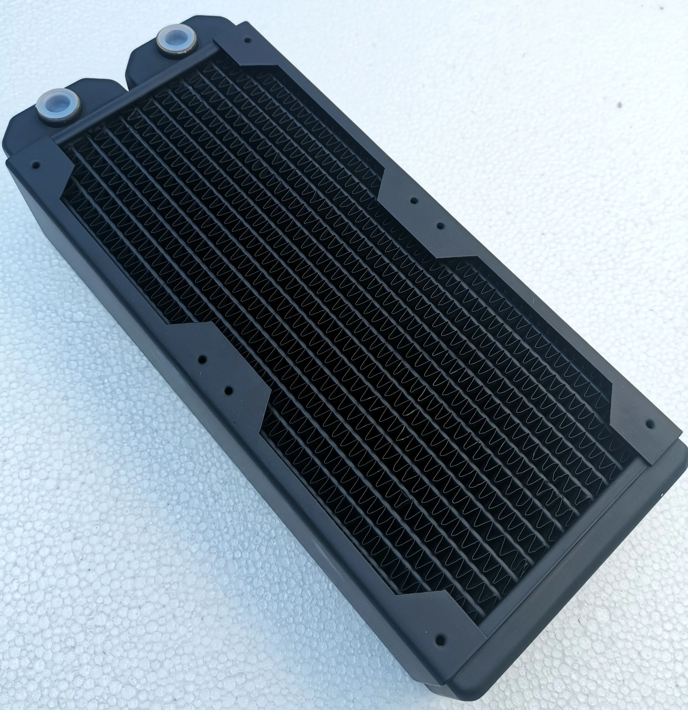 60 мм толщина 240 360 480 медный радиатор компьютерный водяной Охлаждающий G1/4&quot -