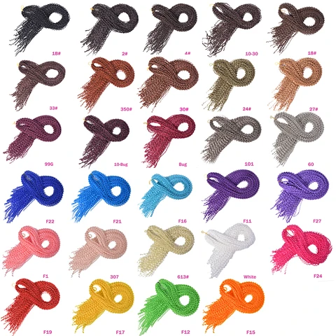 Волосы женские Budabuda, длинные волнистые, синтетические, вязаные крючком, 28 дюймов