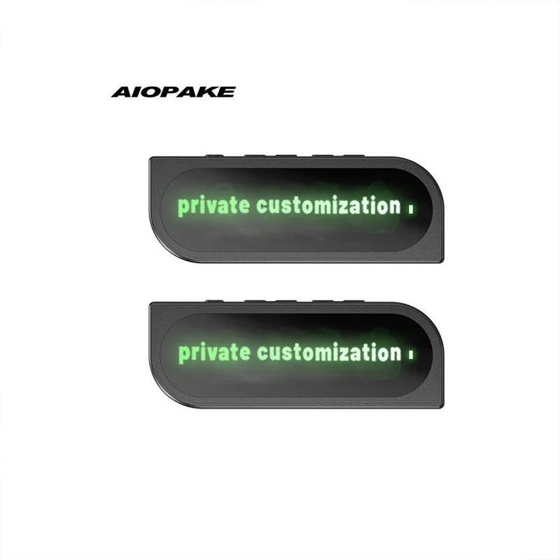 diy private customization light emitting breastplate rechargeable mini walkie talkie two way radio pация with earpiece 2pcs free g
