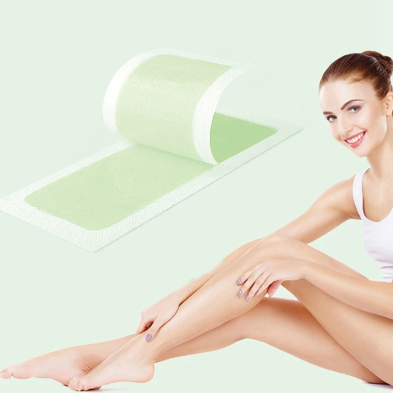 40 шт./лот безболезненное удаление волос Депиляционная восковая полоса бумага для