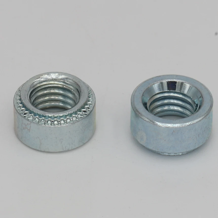 M10 S-M10-1 2.3mm S-M10-2 3.2mm Zinc Plated Carbon Steel Slab Pressure Riveting Rivnut Spare Part Self-Clinching Nut - купить по