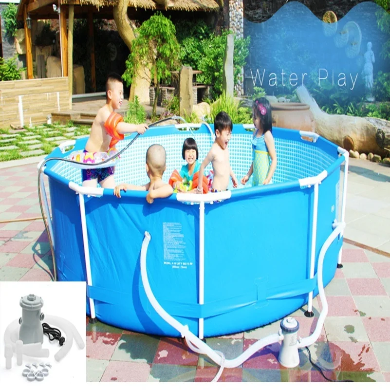 20 Вт 220 В над землей Электрический фильтр для бассейна насос очистки воды