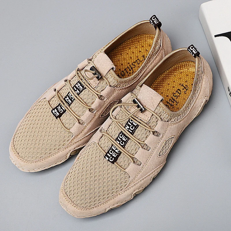 Male Outdoor Mountain Climbing Sneaker Shoes Men Ankle Suede Hiking Boots Plus Size 46 High Top Classic Trekking Footwear