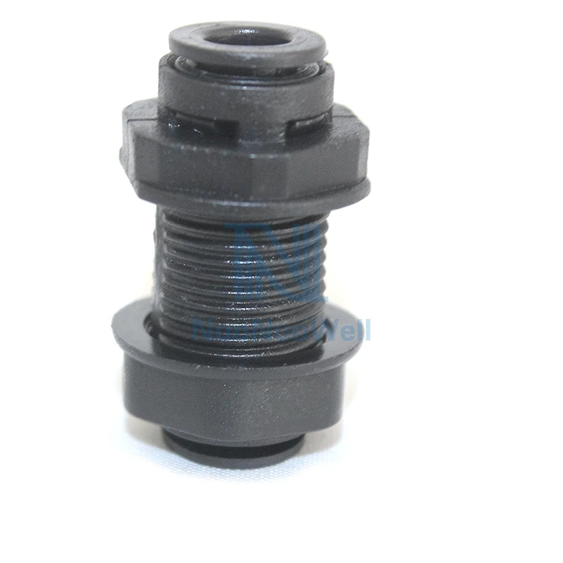 NuoNuoWell 1/4 ''OD трубка черные перегородки соединители для рептилий аквариумов
