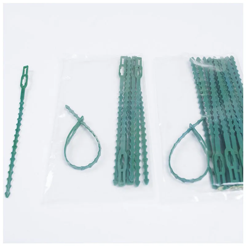 Многоразовые садовые кабельные стяжки 30/50/100 шт. фиксатор для растений крепеж