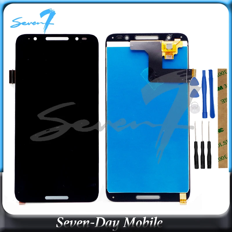 Сенсорный экран дигитайзер монтажный ЖК-экран для Alcatel A3 Plus 3g 5011A 5011 OT5011 ЖК-дисплей с сенсорным экраном в сборе