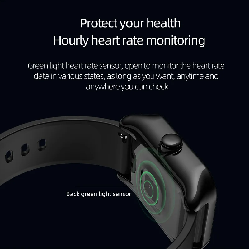 b58 smart watch series 5 men women smartwatch heart rate blood pressure monitor sport bracelet ip67 waterproof wearable devices free global shipping