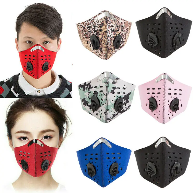 

Новый очиститель воздуха многоразовый уход за кожей лица маска фильтра с активированным углем Анти-туман Анти-пыль ветрозащитный PM2.5 респи...