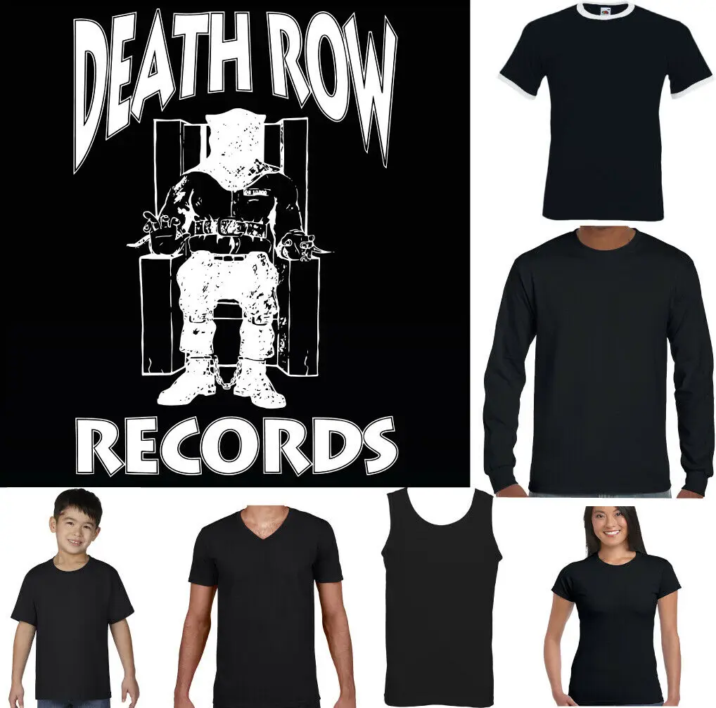 Death Row Records мужские хип хоп Dr. Dre Top 2Pac Shakur Snoop Dogg| |