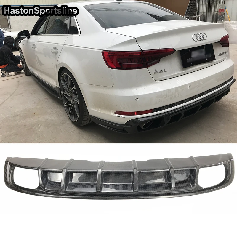 A4 B9 S4 SLine 3 шт. карбоновое волокно с боковым разветвителем для Audi 2016UP (только Sline
