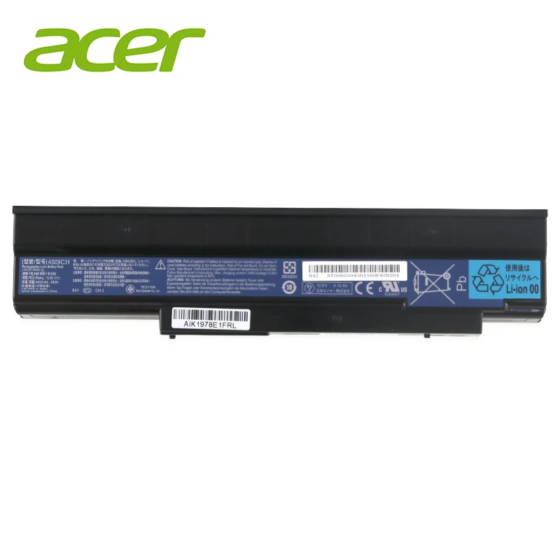 acer ноутбук батарея AS09C31 для AS09C70 AS09C71 AS09C75 шлюз NV40 1" дюймовый NV4001 E528 E728 NJ31 NJ32 NJ65 NJ66