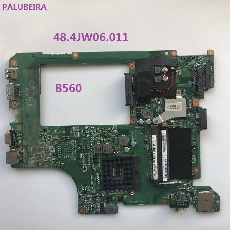 PALUBEIRA 48.4JW06.011 для Lenovo B560 Материнская плата ноутбука HM55 DDR3 PGA989 10203-1 LA56 материнская