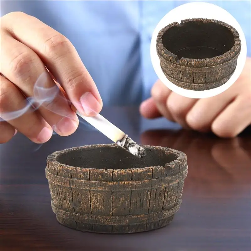 

Vintage Style Ashtray Personalized Ashtray Cement Ashtray Home Office Hotel Ashtray