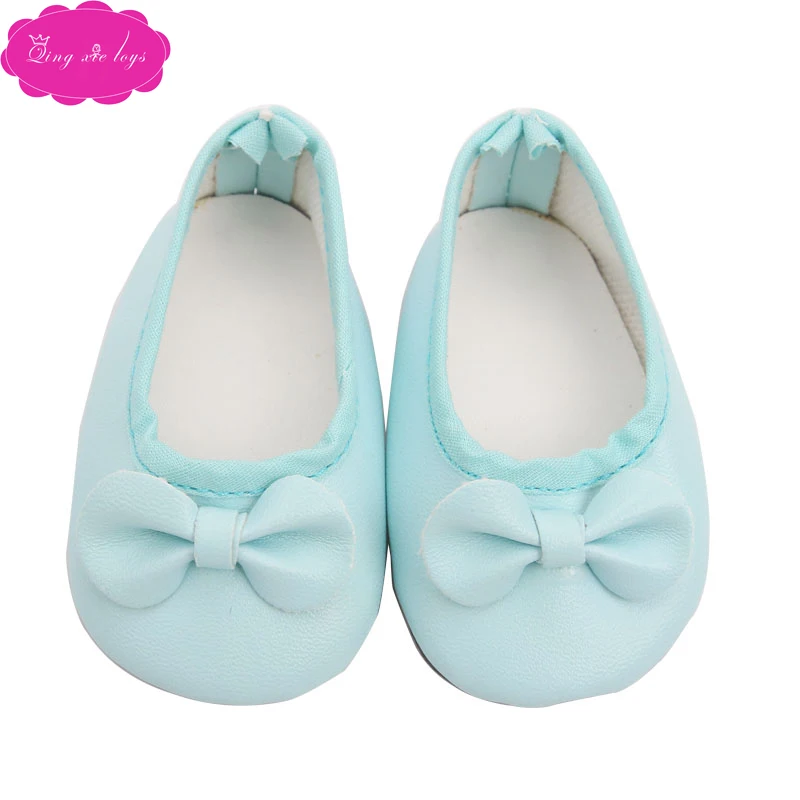 Платье для куклы 18 дюймов летнее платье с принтом + повязка на голову туфлями