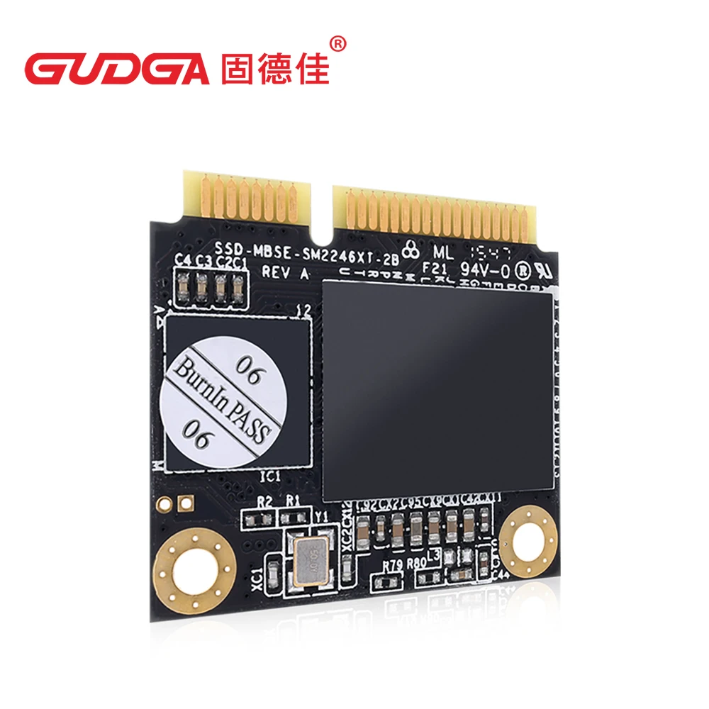 GUDGA SSD mSATA полуразмерный 1tb128GB 256GB 512GB HDD SATAIII для настольного ноутбука компьютера