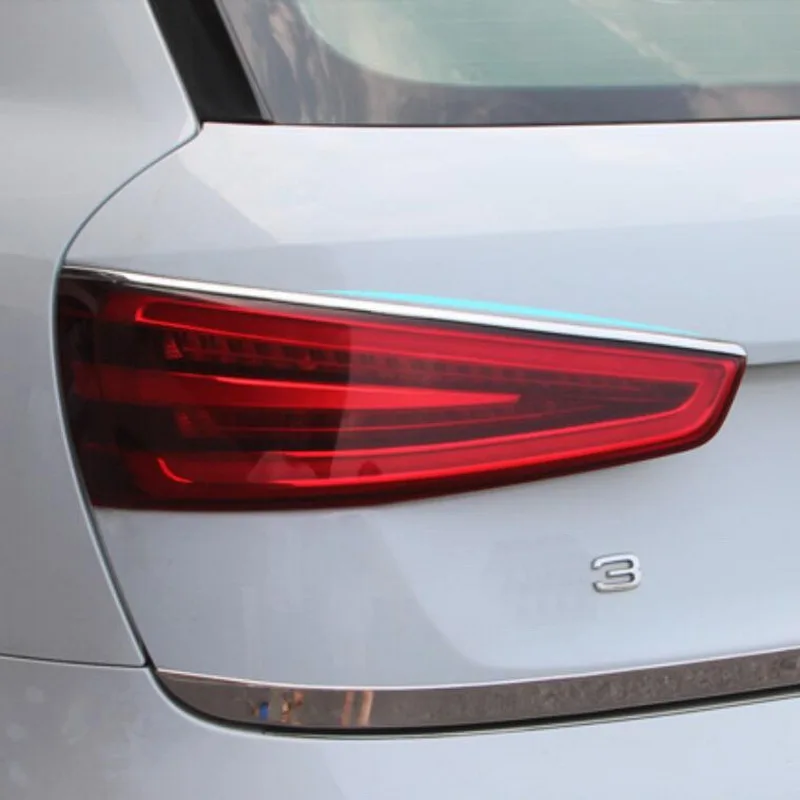 Tonlinker задняя фара брови чехол наклейки для AUDI Q3 2013-15 Стайлинг автомобиля 2 шт. из