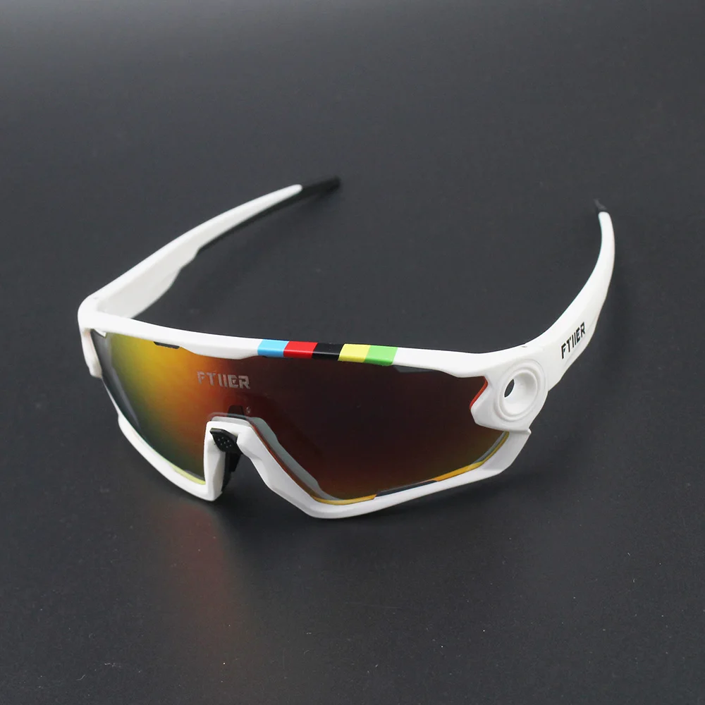Ftiier велосипедные очки UV400 велосипедные солнцезащитные очки Gafas ciclismo уличные спортивные велосипедные очки для верховой езды очки для рыбалки и пеших прогулок