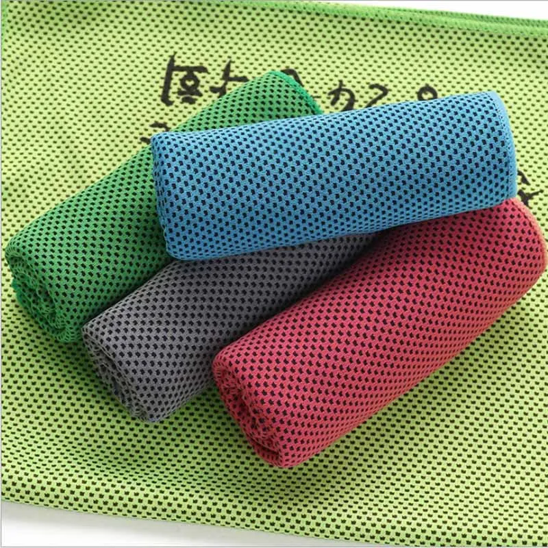 Охлаждающие полотенца для фитнеса быстросохнущие холодного спорта из