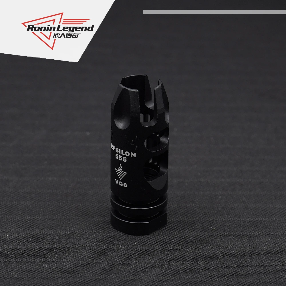 

Alloy CCW SLR SLH 14MM CCW Thread Negative GAMMA EPSILON 556 VG6 Flash Hider