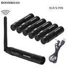 Новый 5-контактный беспроводной контроллер DFI 2,4G приемник-передатчик для диджея с 5 контактами XLR DMX 512 контроллер для дискотеки, лазерного праздничного освещения