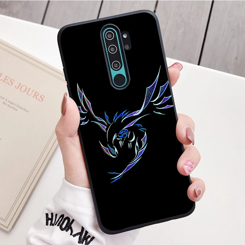 Чехол для телефона с логотипом Skyrim черный силиконовый чехол Redmi note 9 8 7 Pro S 8T 7A |