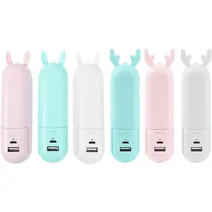 Многофункциональный перезаряжаемый милый складной настольный портативный мини карманный вентилятор со светодиодной подсветкой 2000 мАч