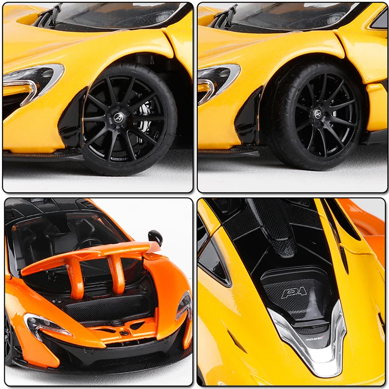 Hommate моделирование 1:24 Масштаб Mclaren P1 модель автомобиля игрушка сплав Diecasts& игрушечный автомобиль модель 1/24 коллекционный подарок детские игрушки
