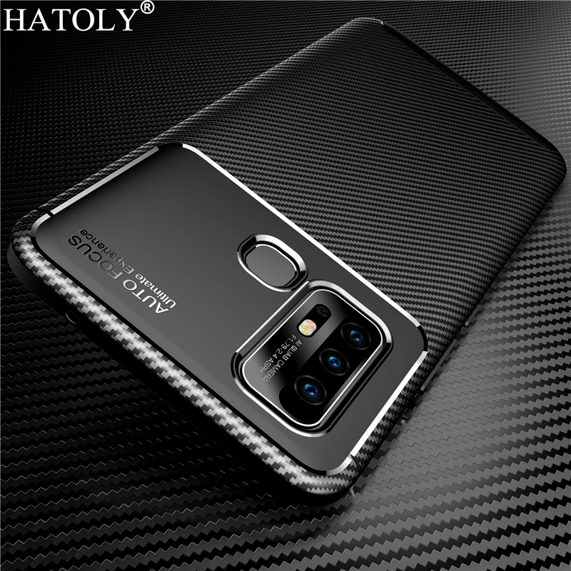 hatoly case for vivo z6 cover ultra thin soft tpu carbon fiber back cover for bbk vivo z6 z 6 5g bumper silicone cases 6 57 free global shipping