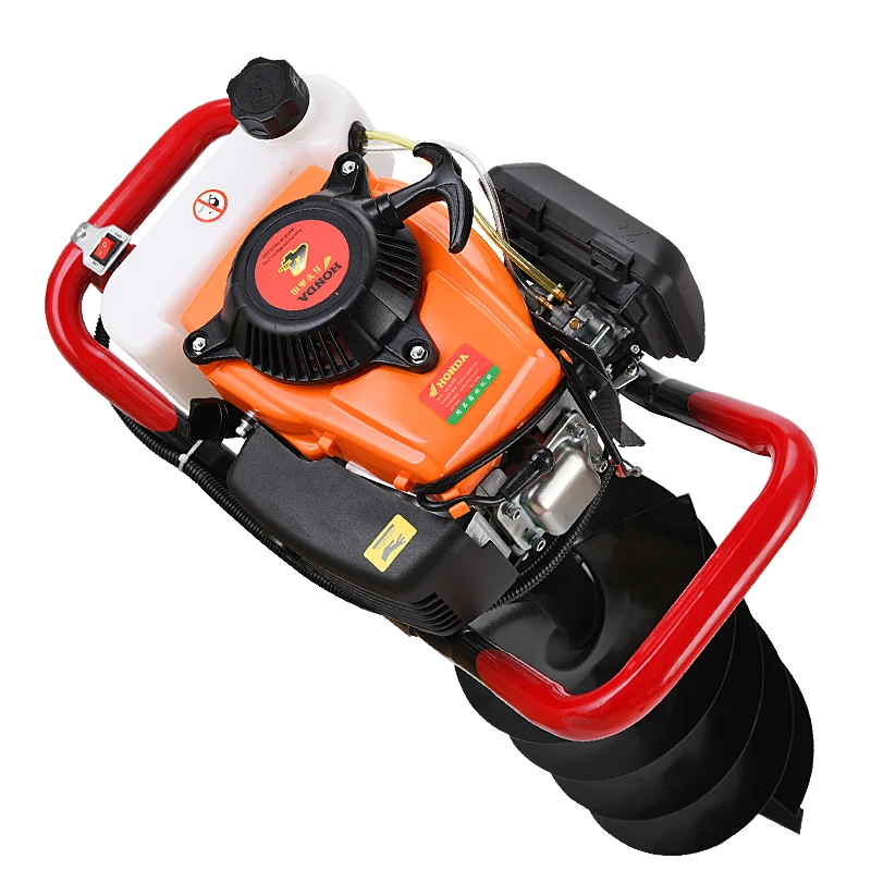 

High power ground drilling agricultural single gasoline engine drilling ground