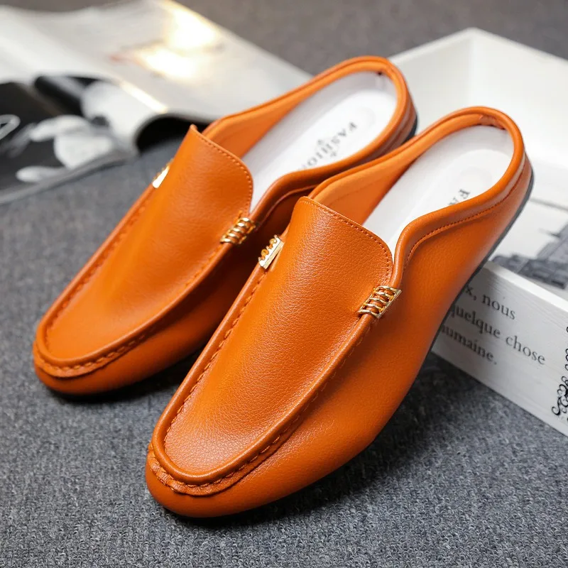 Лидер продаж 2019 г. Повседневная мужская обувь Летняя из искусственной кожи на