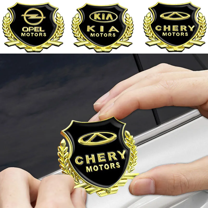 

Car Styling 3D Metal Decoration Stickers Logo Badge Decals for BMW E46 E90 E36 F30 Serie 1 E60 E39 F20 E87 E92 Car Accessories
